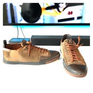 Louis Vuitton’s suede sneakers
